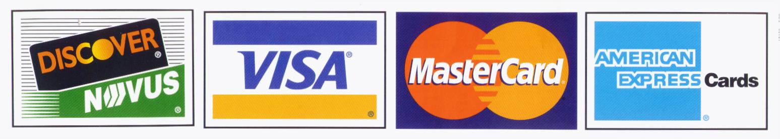 credit card logos